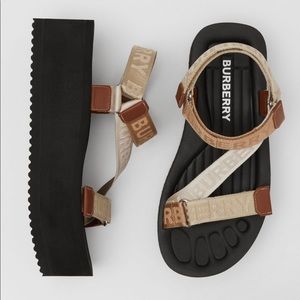 Burberry Patterson Sandals